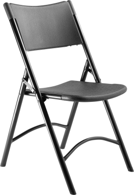 NPS 610 Blow Mold Plastic Folding Chair