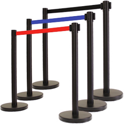 Retractable Stanchions give a crisp clean look