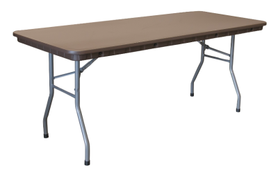 Rhino Banquet Table in Brown