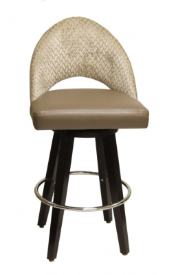 Round Back Swivel Stool