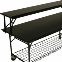 mobile buffet, portable buffet, portable bar, mobile bar