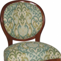 Fully upholstered chairs made in arm side or barstool sets