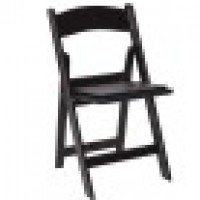 Wood folding chair, black wood chair, classic series wood chair,