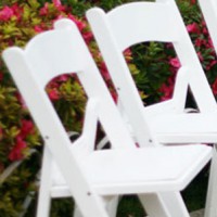 white resin chair, resin garden chair, wedding chair, white wedding chair, resin wedding chair, low maintenance chair