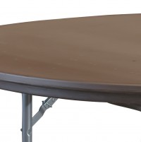 PRE Rhino Round Brown lightweight table