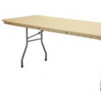 PRE Beige Rhinolite lightweight banquet table