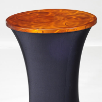 Gold Swirl Cocktail Aluminum Hard Top