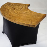 Gold Swirl Serpentine Aluminum Hard Top