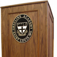 Solid wood Lectern and podiums are handcrafted