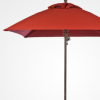 Square market umbrella