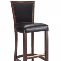 Jasper Solid Wood Bar Stool