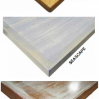 solid wood restaurant table tops/ wood plank table tops