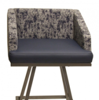 Square Modern Swivel Stool