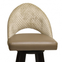 Round Back Swivel Stool