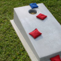 Concrete Bag Toss will last forever and stay put