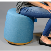 Müm™ is a collection of “touchdown” or “perch” seating created from a modular set of components.