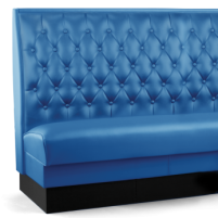 Tufted Back Booth