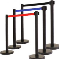 Retractable Stanchions give a crisp clean look