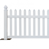Crowd control fencing is a crisp, beautiful look as well as functional