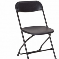 poly folding chairs are the best available with strong frames and extra strong rivets