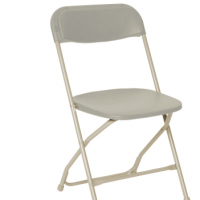 poly folding chairs are the best available with strong frames and extra strong rivets