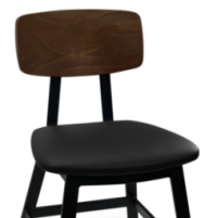 Metal Box Frame Chair