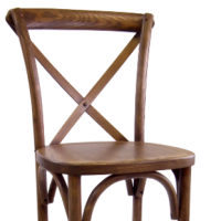 Ash Crossback Stool