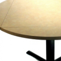 drop leaf tables are verstile and turn a square table into a round table